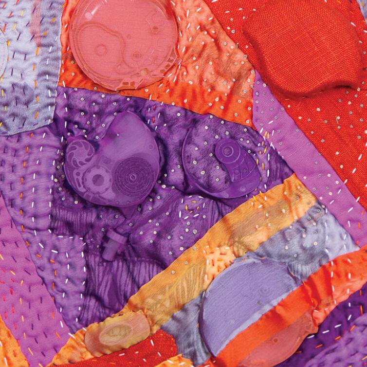 Crawl Space: Textiles and Flower-Inspired Art at February’s First Saturday